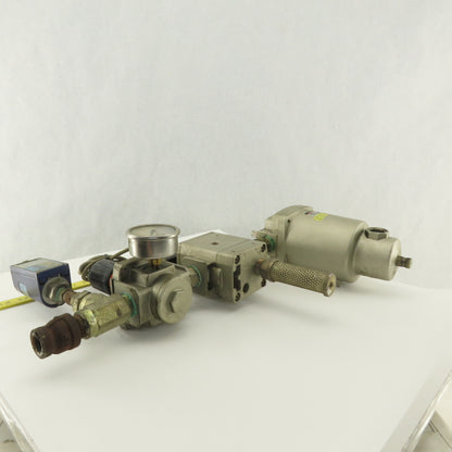 SMC AM550-N06-T 3/4" Pneumatic Filter Regulator Mist Separator Assembly