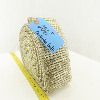 4" Wide Plastic Open Link Table Top Conveyor Chain 206" Endless