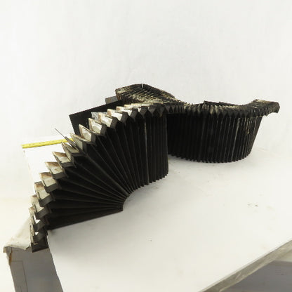 Plastic Pleated Accordion Way Cover Skirt 4-3/4" x 84" Total Length