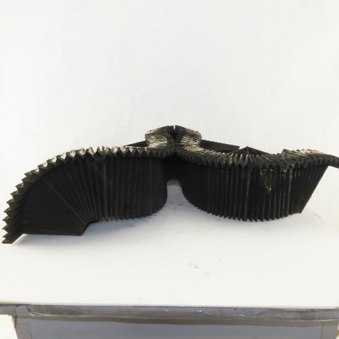 Plastic Pleated Accordion Way Cover Skirt 4-3/4" x 84" Total Length