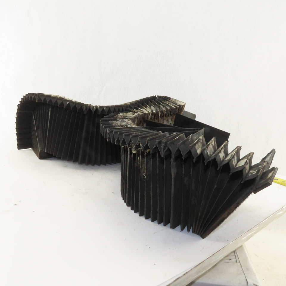 Plastic Pleated Accordion Way Cover Skirt 4-3/4" x 84" Total Length