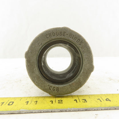 Crouse Hinds CGB 1-1/2" Cable Strain Relief Box Connector 2" Galvanized
