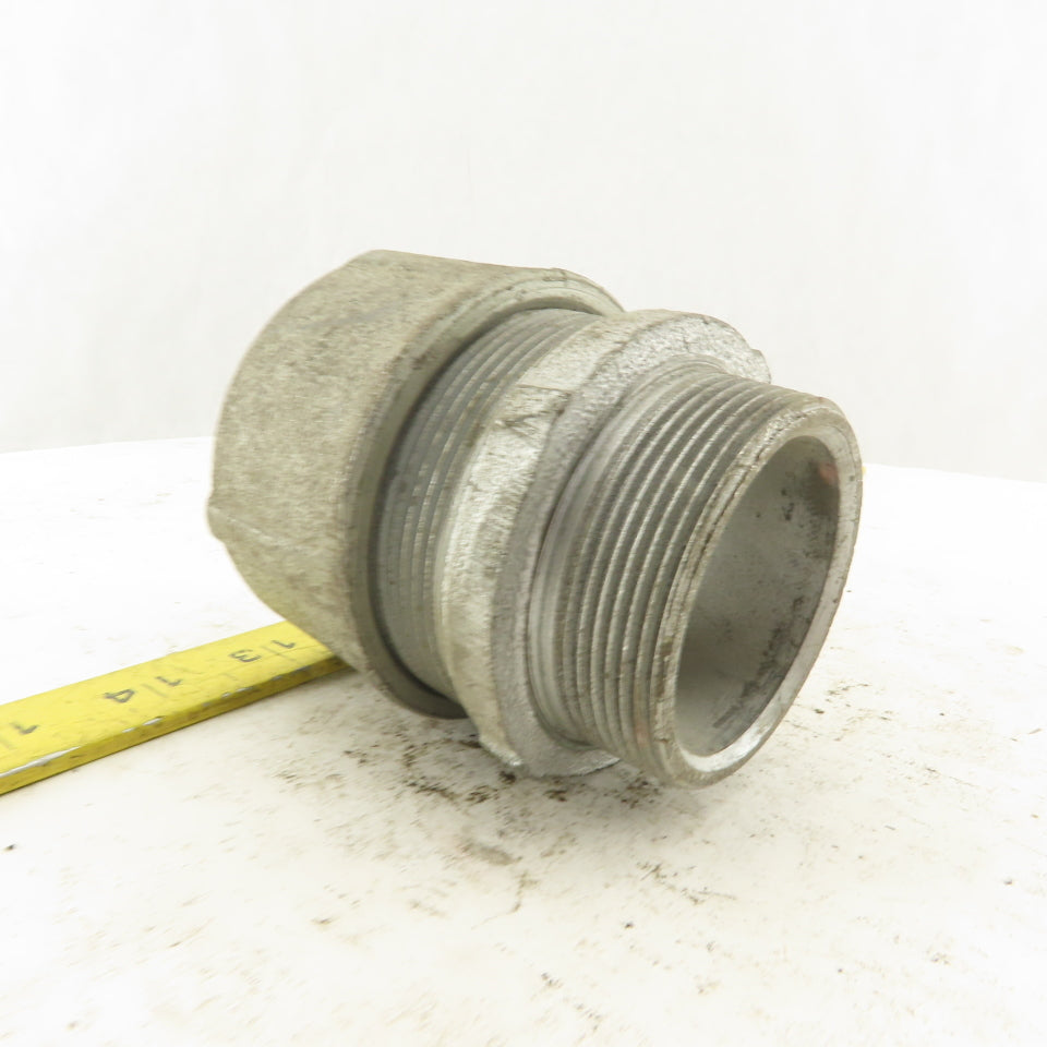Crouse Hinds CGB 1-1/2" Cable Strain Relief Box Connector 2" Galvanized