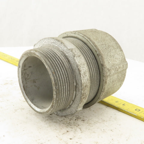 Crouse Hinds CGB 1-1/2" Cable Strain Relief Box Connector 2" Galvanized