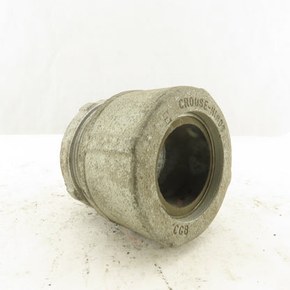 Crouse Hinds CGB 1-1/2" Cable Strain Relief Box Connector 2" Galvanized