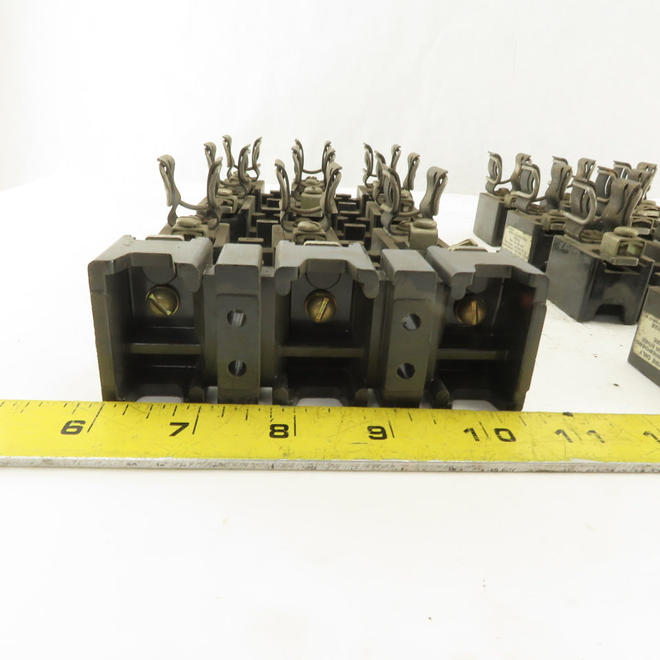 Allen Bradley X-401978 30A 600V 3 Pole Fuse Holder Lot Of 8