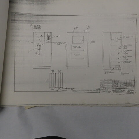 Warner Swasey W-2040 480V 24 Station 20 Ton CNC Turret Punch Maintenance Manuals