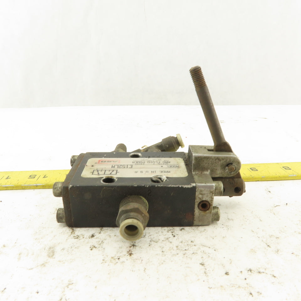 ARO E152LM 3 Port 2 Position Manual Spool Valve