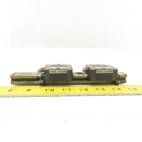 THK SR20V Linear Guide Standard Ball Carriage And Rail 7-1/2"