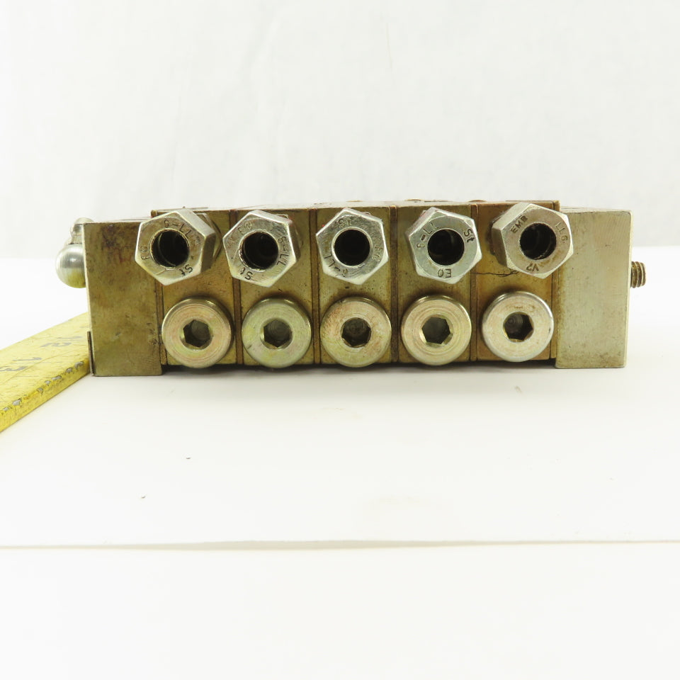 Vogel VPKM-5-ZYR-001 5 Section Metering Oil Grease Lubrication