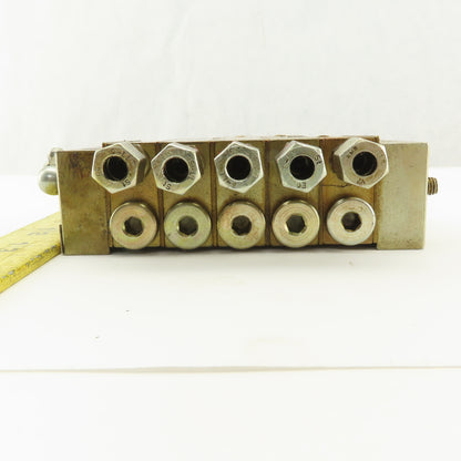 Vogel VPKM-5-ZYR-001 5 Section Metering Oil Grease Lubrication