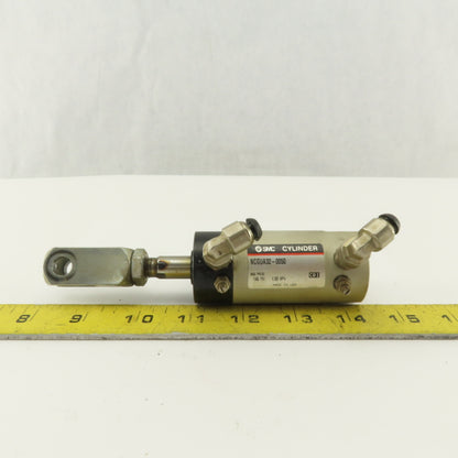 SMC NCGUA32-0050 1-1/2" Bore 1/2" Stroke Double Acting Air Cylinder