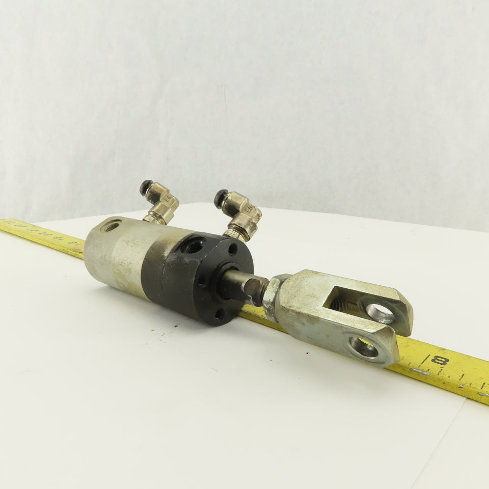 SMC NCGUA32-0050 1-1/2" Bore 1/2" Stroke Double Acting Air Cylinder