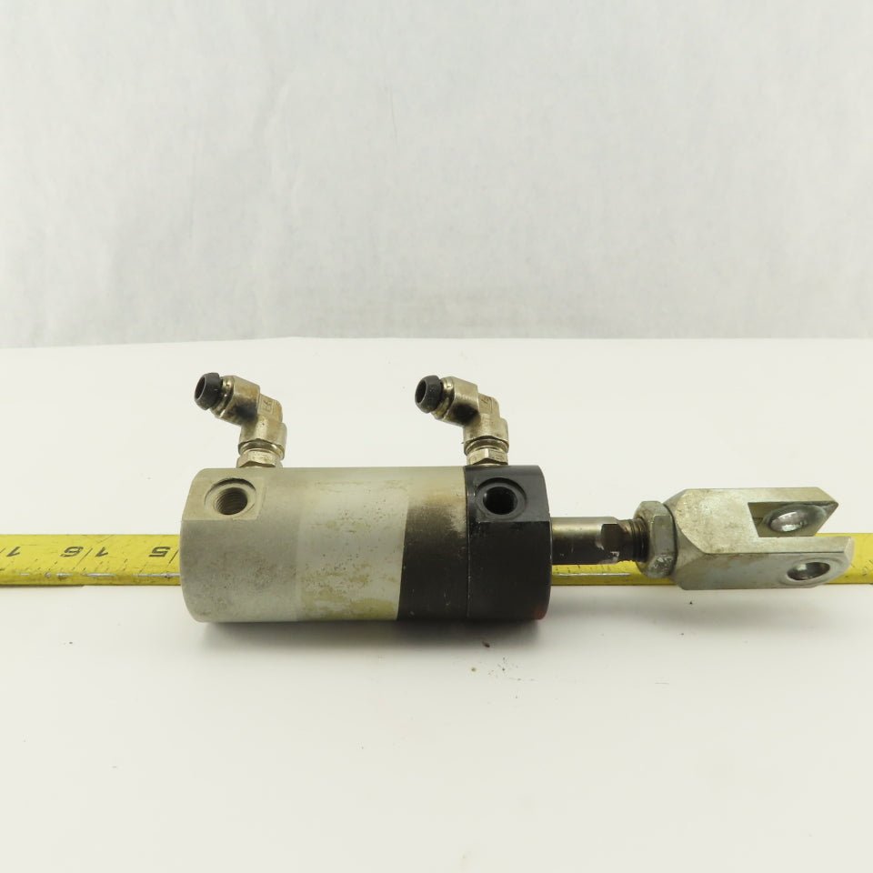 SMC NCGUA32-0050 1-1/2" Bore 1/2" Stroke Double Acting Air Cylinder