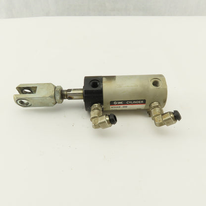 SMC NCGUA32-0050 1-1/2" Bore 1/2" Stroke Double Acting Air Cylinder