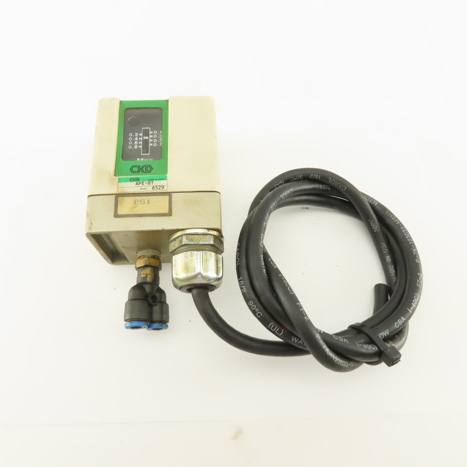 CKD APE-8T 125/250V 0.1-0.8MPa Range 1.0 MAX Pressure Switch