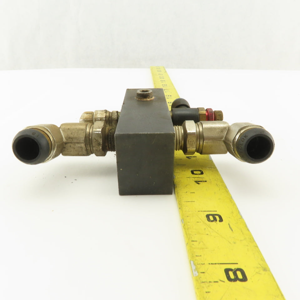 SMC ISE1-01-55 12-24V 1MPa Max Pressure Switch 4 Port Manifold