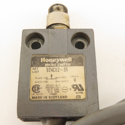 Honeywell 924CE2-S6 120/240V Miniature Safety Limit Switch