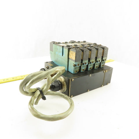 MAC 92A-BAB-000-DM-DDAP-1DM Solenoid Operated Pneumatic Valve Bank 2 Way 24VDC
