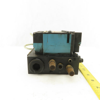 MAC 92A-BAB-000-DM-DDAP-1DM Solenoid Operated Pneumatic Valve Bank 2 Way 24VDC