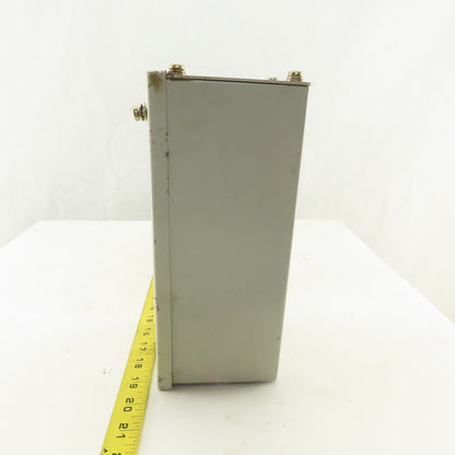 9-1/2" x 4" x 4" Electrical Enclosure Screw Top Side Covers Lot OF 2