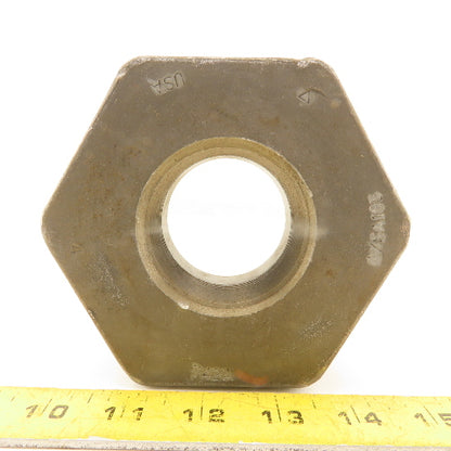 4" NPT x 2" FNPT Carbon Steel Pipe Bushing A/SA105