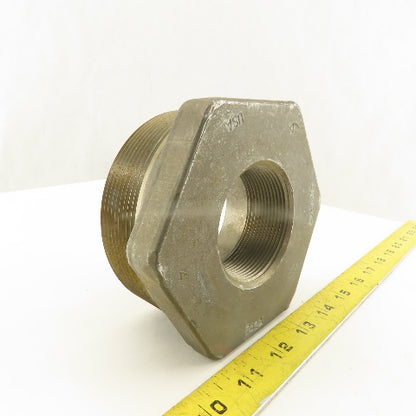 4" NPT x 2" FNPT Carbon Steel Pipe Bushing A/SA105