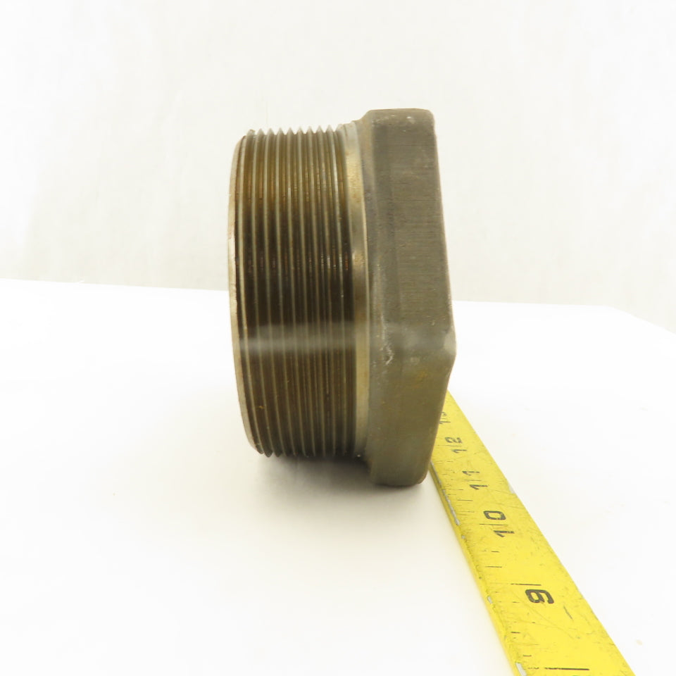4" NPT x 2" FNPT Carbon Steel Pipe Bushing A/SA105