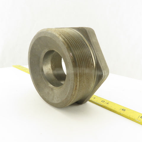 4" NPT x 2" FNPT Carbon Steel Pipe Bushing A/SA105