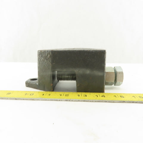 1-3/8" Open 1-1/4" Throat Heavy Duty Cast Iron Beam Clamp