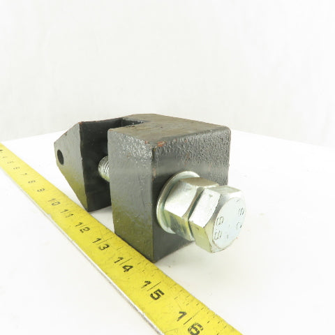 1-3/8" Open 1-1/4" Throat Heavy Duty Cast Iron Beam Clamp