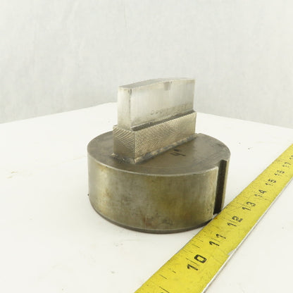 .437"" OD x 3" Rectangular Hole Punch 4° Crown CNC Turret For 4-1/8" Holder