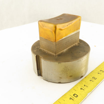 1.414 X 2.500  CNC Turret Rectangular Punch 4-1/8" Holder