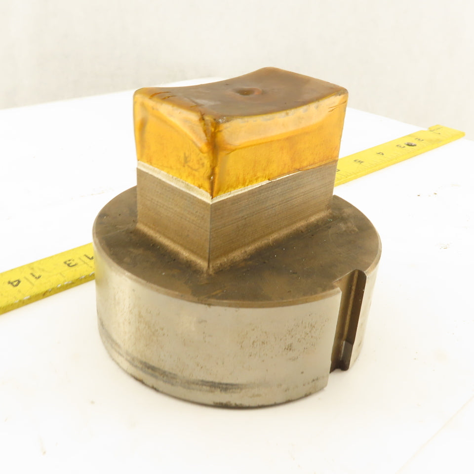 1.414 X 2.500  CNC Turret Rectangular Punch 4-1/8" Holder