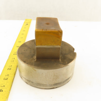 1.414 X 2.500  CNC Turret Rectangular Punch 4-1/8" Holder
