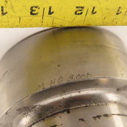 Warner Swasey 3" OD Round Hole Punch CNC Turret 10° Crown For 4-1/8" Holder