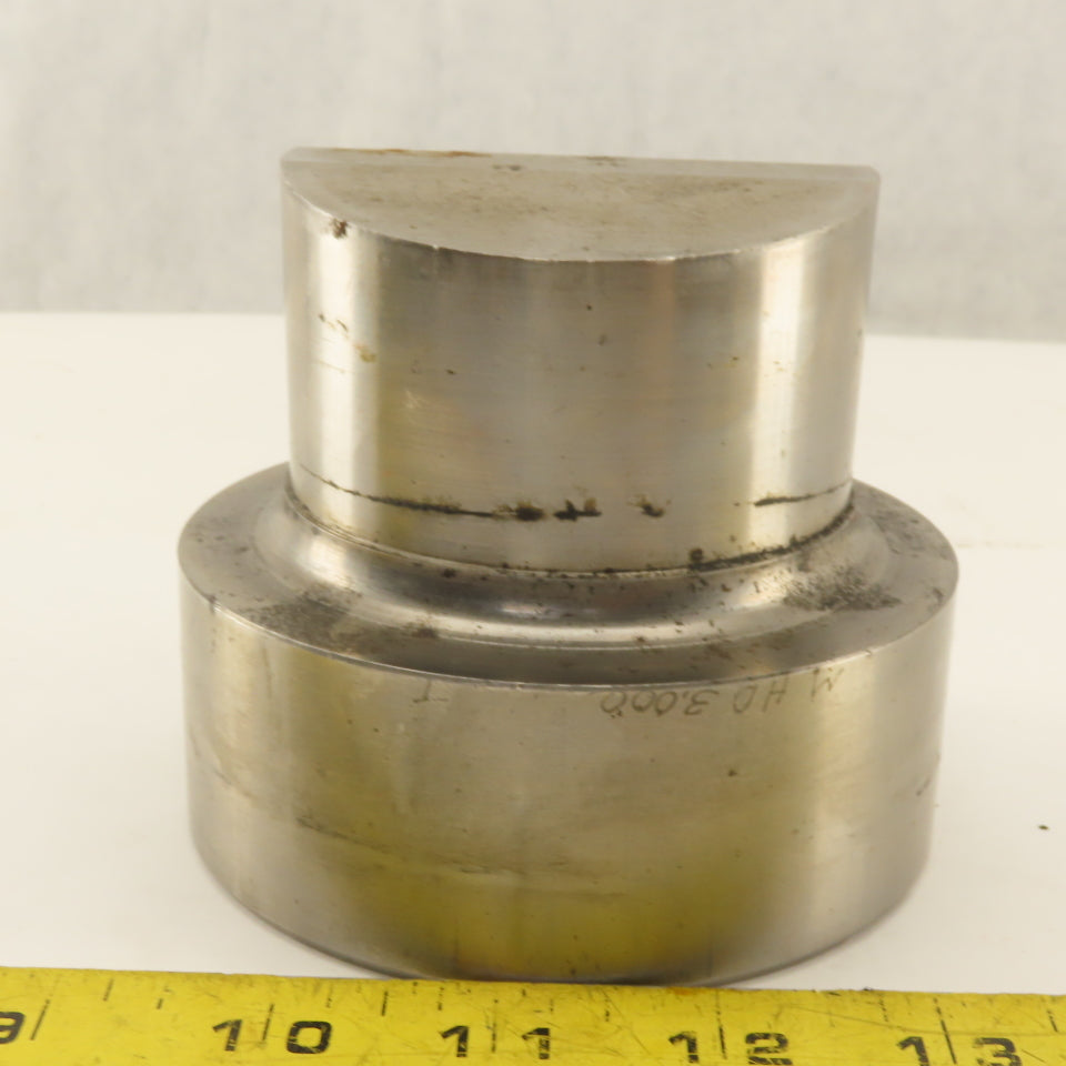 Warner Swasey 3" OD Round Hole Punch CNC Turret 10° Crown For 4-1/8" Holder