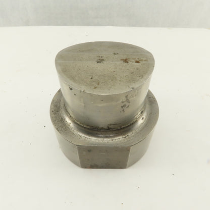 Warner Swasey 3" OD Round Hole Punch CNC Turret 10° Crown For 4-1/8" Holder