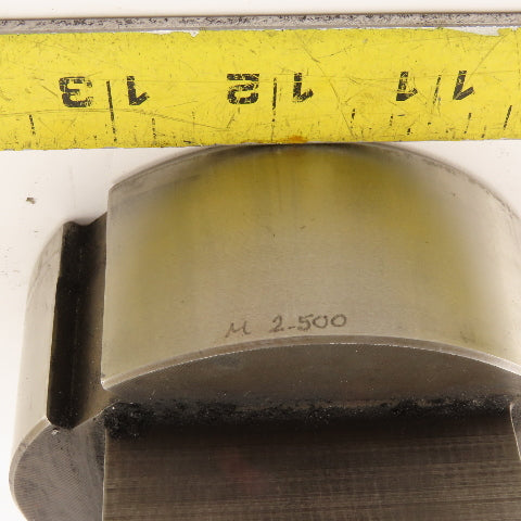 Warner Swasey 2.500" Square OD CNC Turret Punch For 4-1/8" Holder