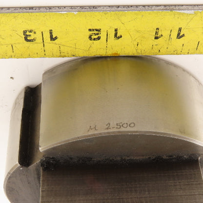 Warner Swasey 2.500" Square OD CNC Turret Punch For 4-1/8" Holder