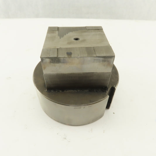 Warner Swasey 2.500" Square OD CNC Turret Punch For 4-1/8" Holder