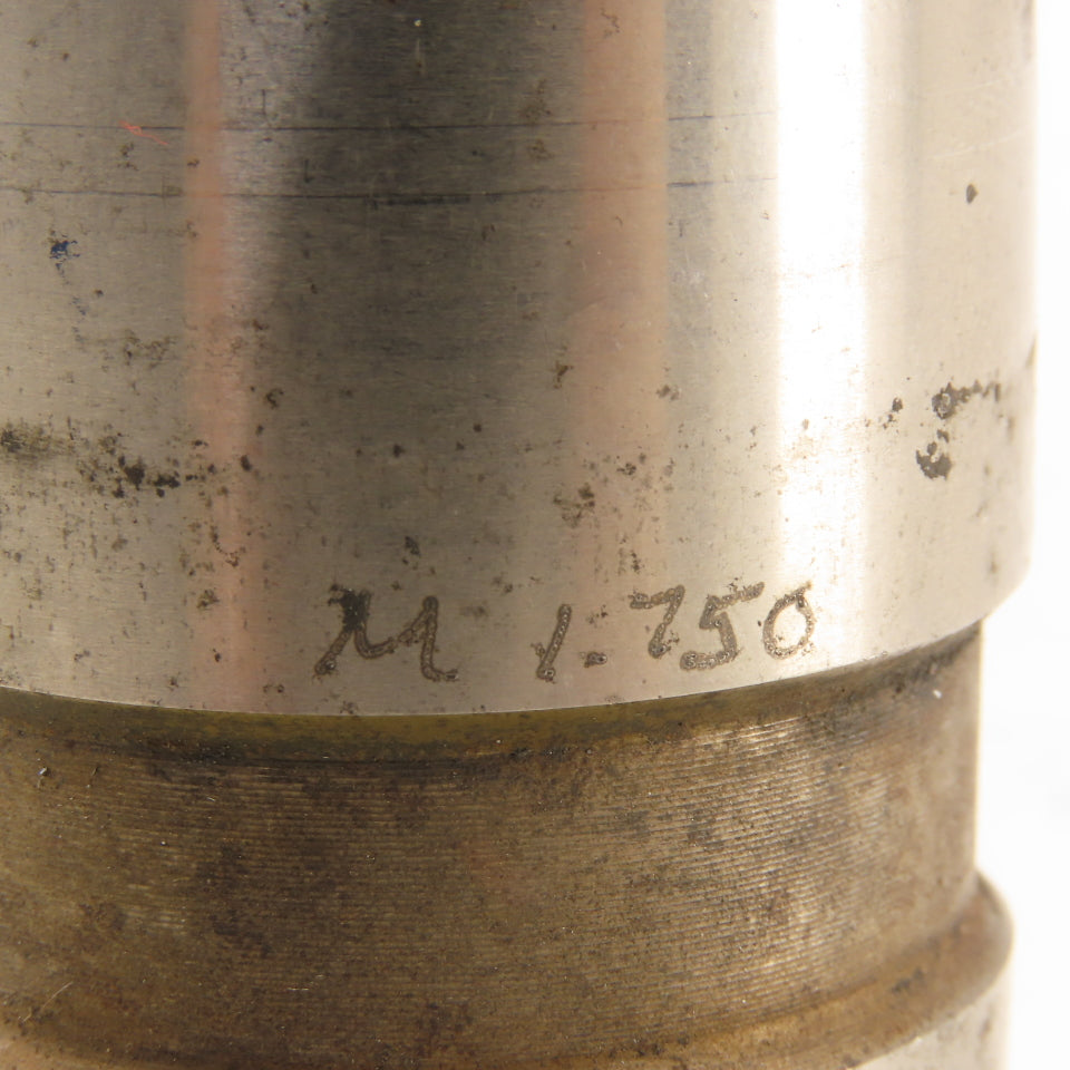 1.750" OD Round Hole 5° Crowned Punch CNC Turret For 1.750" Holder