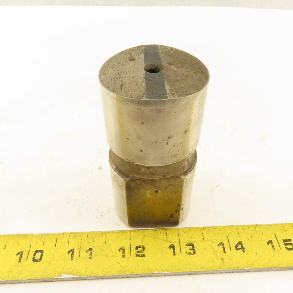 1.750" OD Round Hole 5° Crowned Punch CNC Turret For 1.750" Holder