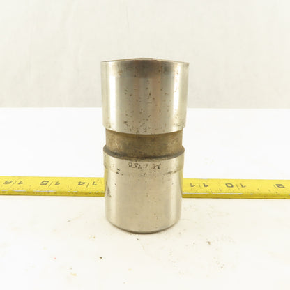1.750" OD Round Hole 5° Crowned Punch CNC Turret For 1.750" Holder