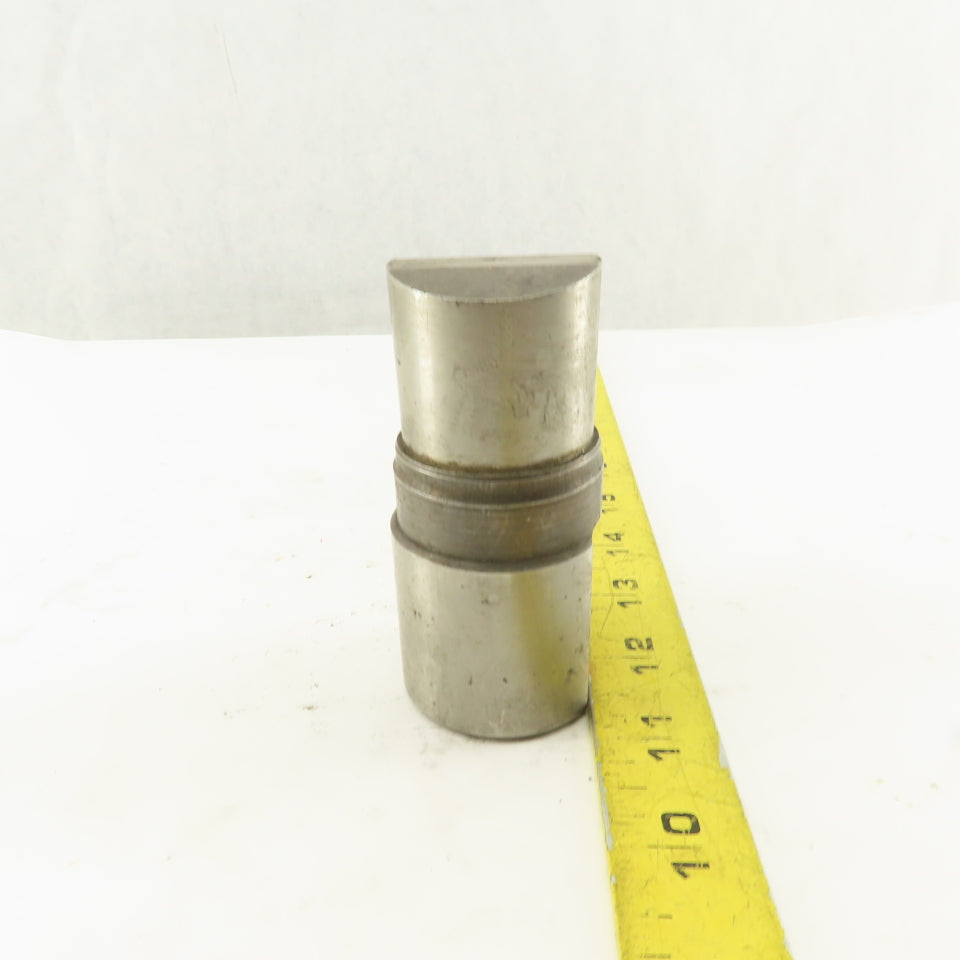 1.500" OD Round Hole 10° Crowned Punch CNC Turret For 1.750" Holder