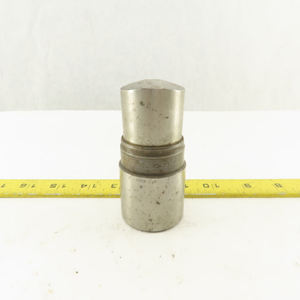 1.500" OD Round Hole 10° Crowned Punch CNC Turret For 1.750" Holder