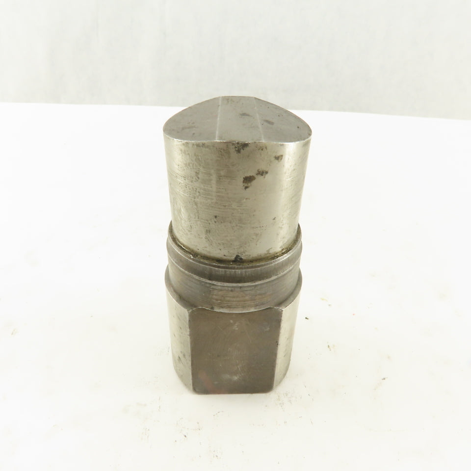 1.500" OD Round Hole 10° Crowned Punch CNC Turret For 1.750" Holder