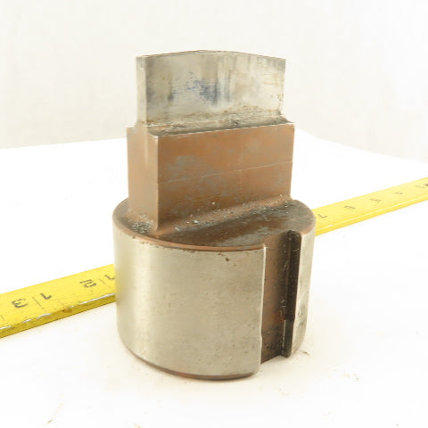Mate .187 X 2.000" Rectangular Rooftop Slitter CNC Turret Punch 2.500" Holder