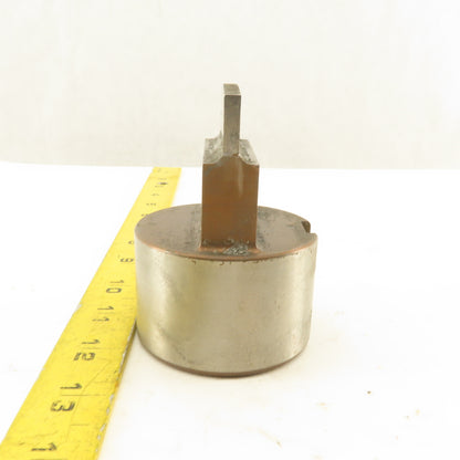 Mate .187 X 2.000" Rectangular Rooftop Slitter CNC Turret Punch 2.500" Holder