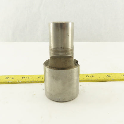1.000 X 2.000 Oval Concave CNC Turret Punch For 1.750" Holder